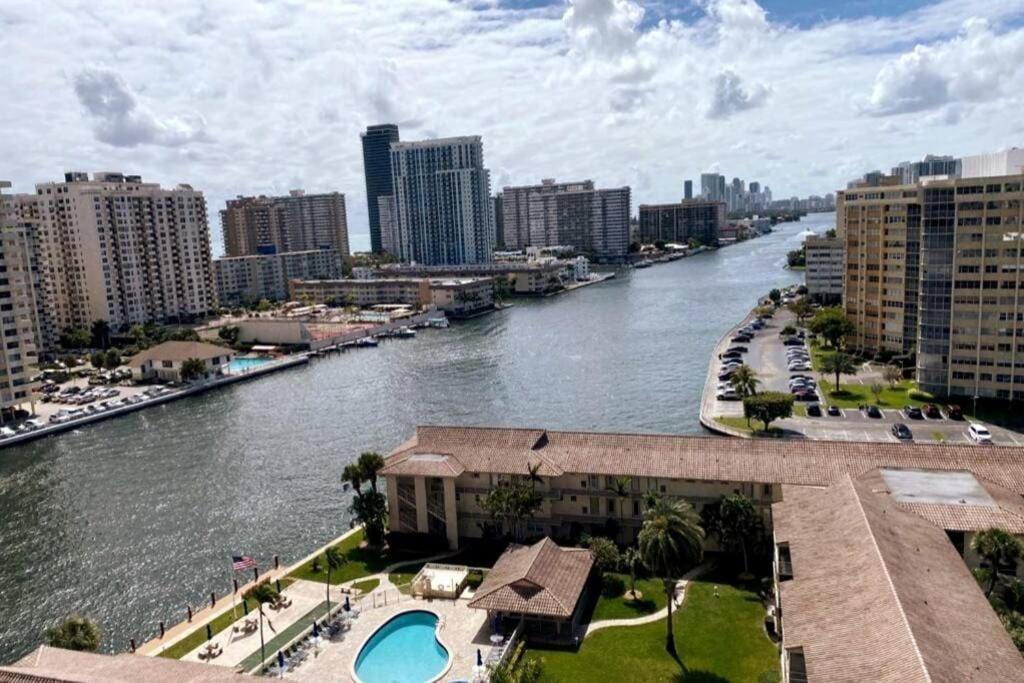 Miami Beach 1B/1B Incredible View Apartment With Kitchen Hallandale Beach Luaran gambar