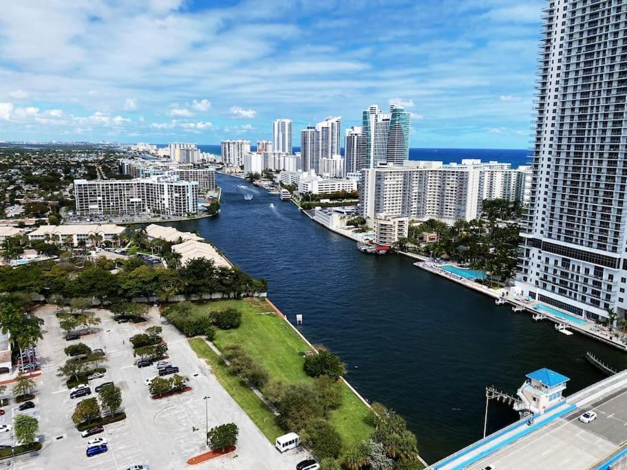 Miami Beach 1B/1B Incredible View Apartment With Kitchen Hallandale Beach Luaran gambar