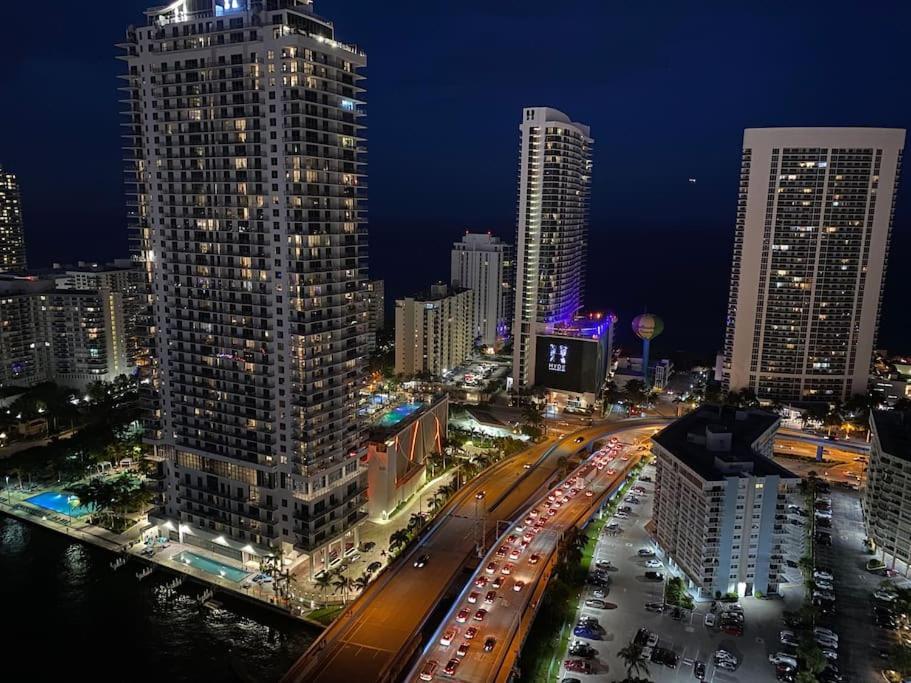 Miami Beach 1B/1B Incredible View Apartment With Kitchen Hallandale Beach Luaran gambar