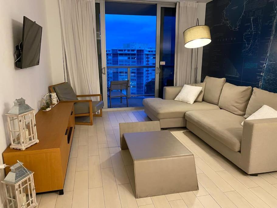 Miami Beach 1B/1B Incredible View Apartment With Kitchen Hallandale Beach Luaran gambar